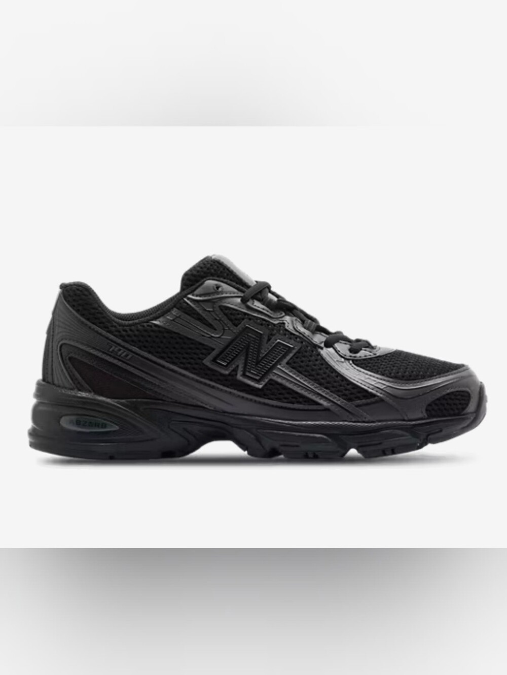 New Balance Mens 740 Sneakers Size 9 In Black NWT Unisex